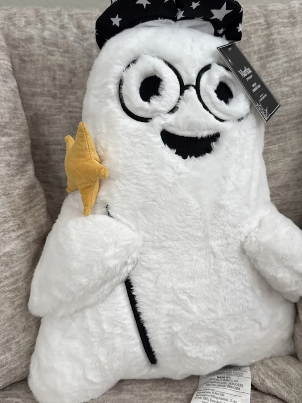 Martha Stewart Harry Potter Wizard Ghost Pillow